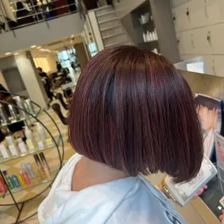 カラー 李 文のヘアスタイル