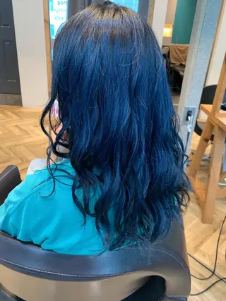 ロング カラー 🌈艶カラー× メンズパーマ永埜🌈のヘアスタイル