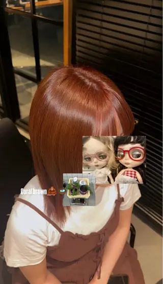 カラー organic＋atelier所属・rio カラーモデル募集中のヘアスタイル