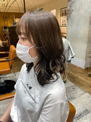 ミディアム On所属・新宿　ショート・ボブ カットモデル募集のヘアスタイル