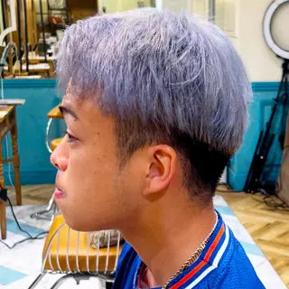 カラー メンズ Lond   ange池袋所属・メンズ特化美容師✂️ 和野瑛怜菜のヘアスタイル