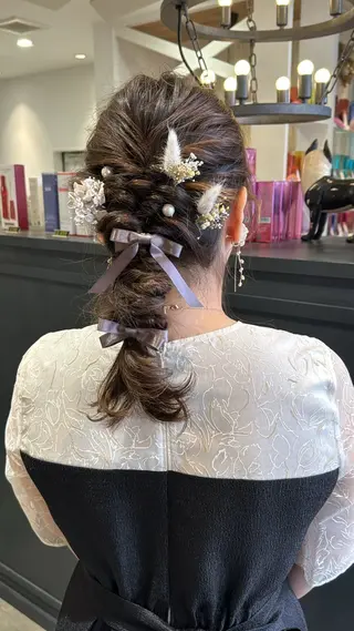 ヘアアレンジ 細沼 葵のヘアスタイル