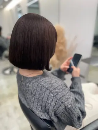 ミディアム 🤍ショートボブ 🤍NANAMI🤍のヘアスタイル
