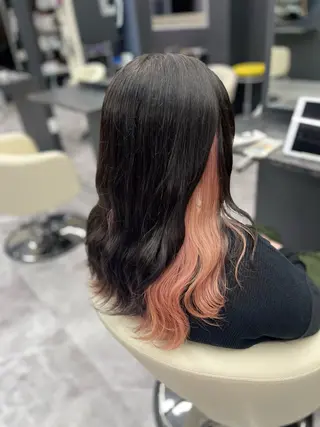 セミロング white.梅田所属・White梅田  ／ COCOのヘアスタイル