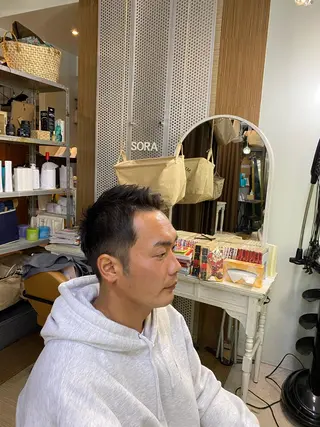 ショート カラー メンズ sora所属・廣瀬 瞳のヘアスタイル
