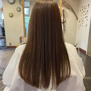 ロング カラー メグ＊柏＊アメリ＊個 室キッズスペースありのヘアスタイル
