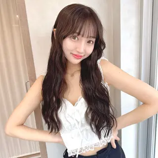 セミロング 森 隆秀/韓国ヘアのヘアスタイル