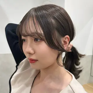 ロング SALOWIN原宿AROA店所属・顔まわり神カット✂︎ 齋藤雄大【表参道】のヘアスタイル