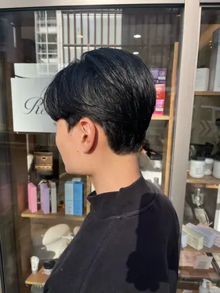 メンズ ゆもとまひろ🫧 渋谷/メンズパーマのヘアスタイル