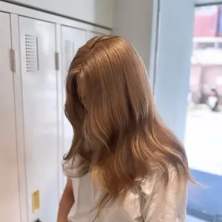 ロング カラー 髪質改善/韓国ヘア /natsuki🧸のヘアスタイル