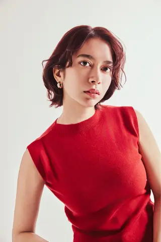 ミディアム 竹村 恵功代のヘアスタイル