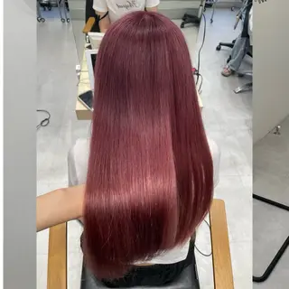 ロング カラー SOYON ayaのヘアスタイル