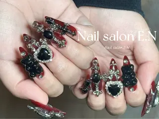 ネイル E.N🦋 長さ出し/持ち込みのネイルデザイン