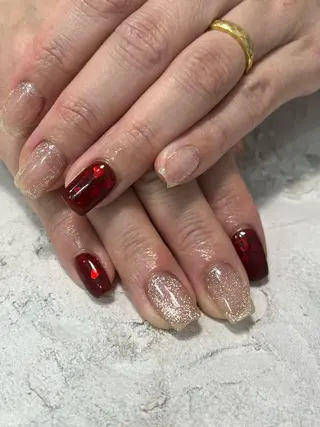 ネイル サニーヒルズ藤沢 水口のネイルデザイン