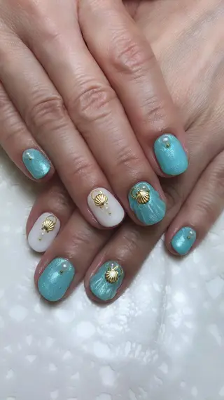 ネイル ラウバイマノマノ なかざとのネイルデザイン