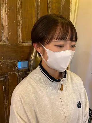 ショート sea's所属・ヒラカホ/矢場町/ ブリーチ/似合わせのヘアスタイル