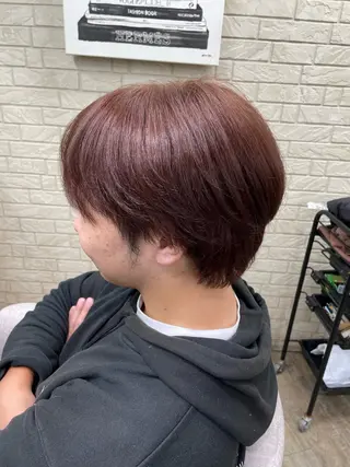 ショート カラー メンズ CORE 新宿所属・セキ ユキ🦋のヘアスタイル