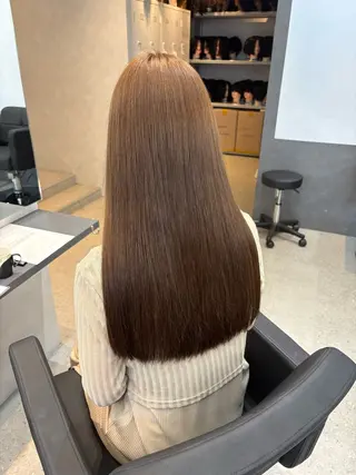 ロング 大西 ひなたのヘアスタイル
