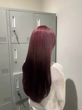 ロング ハッシュカット/レイ ヤーカット/KaHoのヘアスタイル