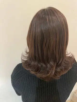 セミロング ボブカット 佐々木 祐太のヘアスタイル