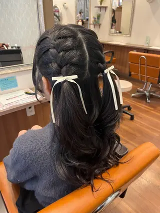 ロング Chocolat阿部野所属・なかじま ささらのヘアスタイル