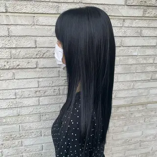 ロング カラー デザインヘア 小林裕史のヘアスタイル