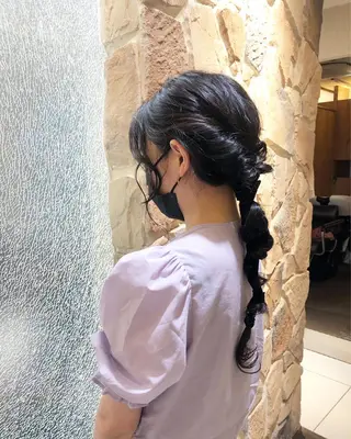 ヘアアレンジ 【ディレクター 🧸🤍田澤 唯那】のヘアスタイル