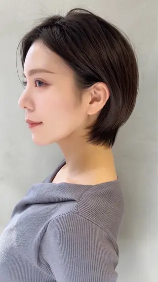 ショート GLROW大宮【グロー】所属・大宮/韓国パーマ /中澤美友のヘアスタイル