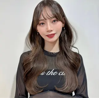 ロング カラー 原宿/似合わせ/髪質 改善/レイヤー/優希のヘアスタイル