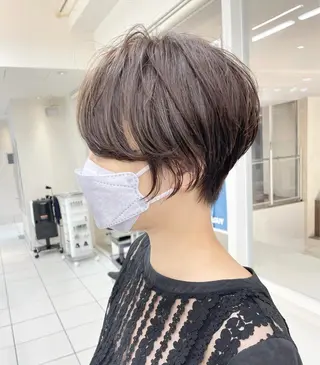 ショート TONI&GUY福岡天神所属・牧野 美波のヘアスタイル