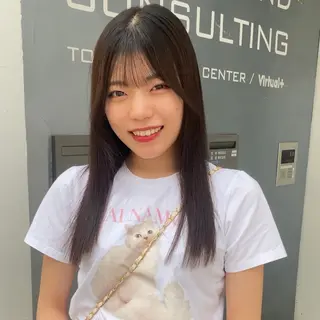 ミディアム カラー パーマ noa/ 渋谷のヘアスタイル