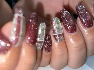 ロング écrin所属・kouno megumiのネイルデザイン