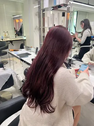 ロング カラー ‎🥀暖色/モテ髪 ‎りな🥀のヘアスタイル