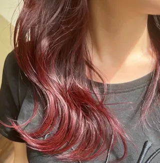 セミロング カラー Rue de Noel所属・井上 陽のヘアスタイル