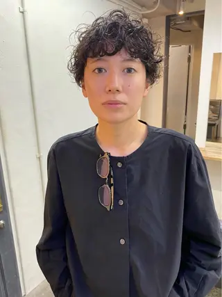 ショート パーマ 下北沢 soiのヘアスタイル
