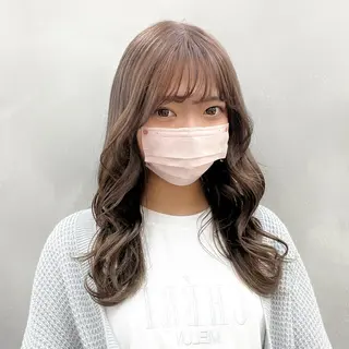 ロング カラー 🤍髪質改善➕透明感 カラー🤍川上葵のヘアスタイル