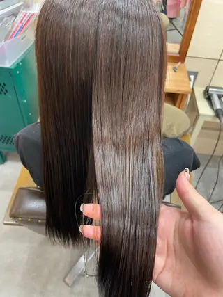 ロング アライ レンカのヘアスタイル