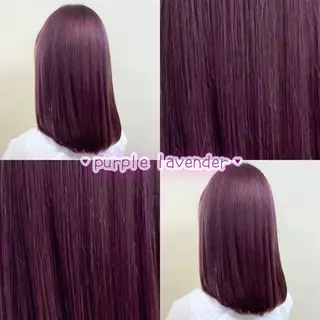 セミロング カラー ヘアアレンジ 全色特化美容師 /コウスケ🎨のヘアスタイル