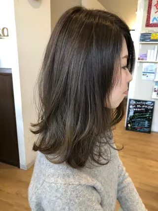 カラー 奈良市／尼ヶ辻 谷川和也のヘアスタイル