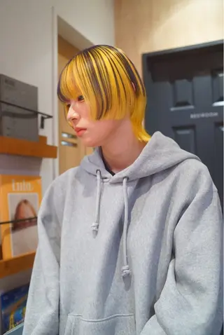 ショート カットカラーモデル さん❁₊大募集中🌞のヘアスタイル