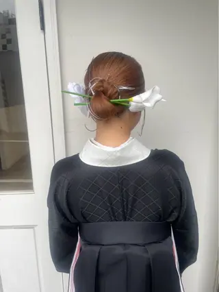 セミロング ヘアアレンジ Reve resort所属・美髪× ヘアセット✨Araiのヘアスタイル