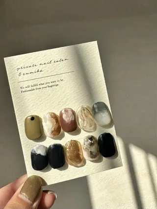 ネイル private nail salon &sumika所属・三輪 絢香のネイルデザイン