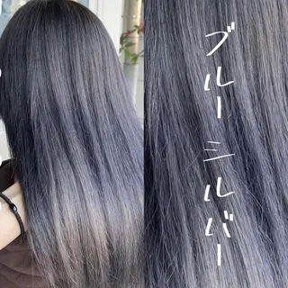 セミロング カラー 小嶋 秀明/ 本物の髪質改善⭐️のヘアスタイル