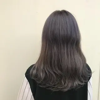 カラー ulu名古屋栄所属・落合しほ/韓国ヘア/ 髪質改善/縮毛矯正のヘアスタイル