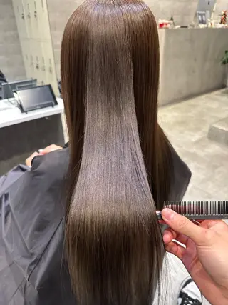 ロング カラー _WHITE鳳店所属・_WHITE /藤田唯生のヘアスタイル