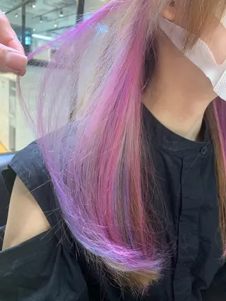 ミディアム エミュスト心斎橋所属・🎨カラー&髪質改善 職人　松葉優希のヘアスタイル