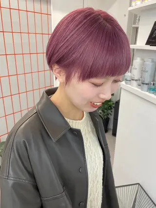 ショート PELE/栄/ SOAのヘアスタイル