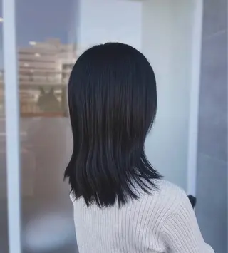 セミロング かずや🍀/髪質改善 /艶髪カラー/眉毛のヘアスタイル