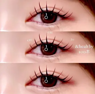 マツエク・マツパ 🦖fein. YUINA🦕⋆͛のマツエク・マツパデザイン