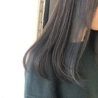 ロング カラー ORIKA 美容室のヘアスタイル